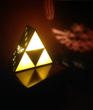 Zelda Triforce Lamp