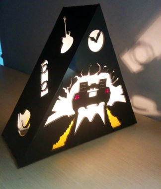 Back to the Future Lamp